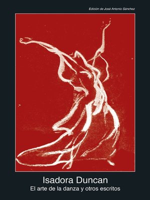 cover image of El arte de la danza y otros escritos